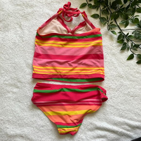 Toddler Swimwear Bundle Est. 1989 Fac. Outlet & George 4-5T | Stripe Purple GUC - Picture 8 of 16
